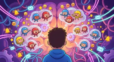 Your Brain Is Running A Group Chat Without You (And It’s Chaos)