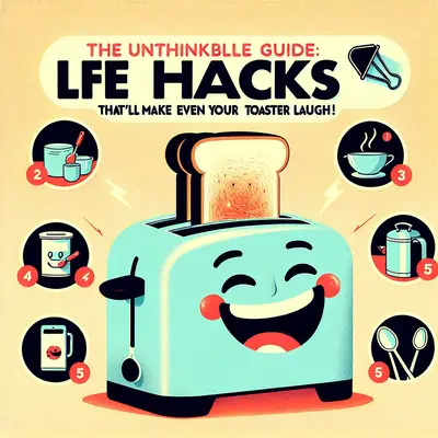 The Unthinkable Guide: 5 Hilarious Life Hacks That'll Make Even Your Toaster Laugh