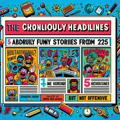 The Chronicles of Hilarious Headlines: 5 Absurdly Funny News Stories from 2025 That You Won't Believe!