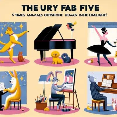 The Furry Fab Five: 5 Times Animals Outshone Humans in the Limelight!