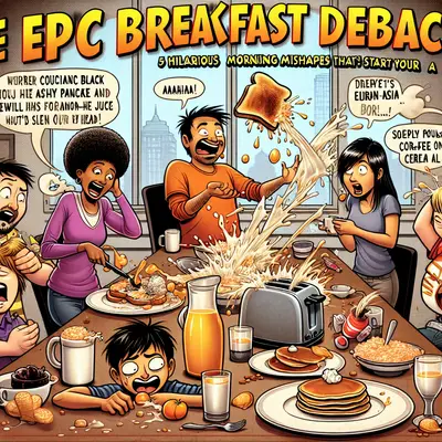 The Epic Breakfast Debacle: 5 Hilarious Morning Mishaps That'll Start Your Day with a Chuckle