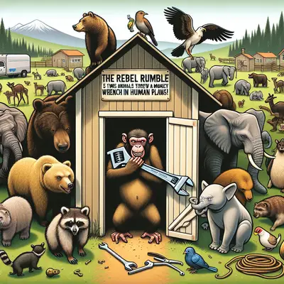 The Rebel Rumble: 5 Times Animals Threw a Monkey Wrench in Human Plans!