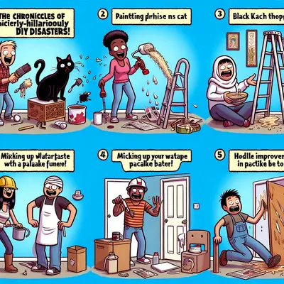 The Chronicles of Hysterically Hilarious DIY Disasters: 5 Home Improvement Fails That'll Have You in Stitches!
