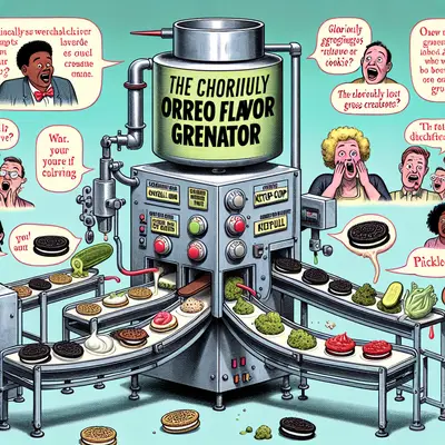 The Chronicles of Gloriously Gross Cookie Creations: Unleashing the Hilarity of the New Oreo Flavor Generator!