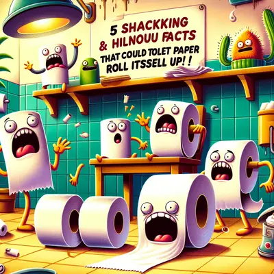 Five Shockingly Hilarious Facts That'll Make Your Toilet Paper Roll Itself Up!