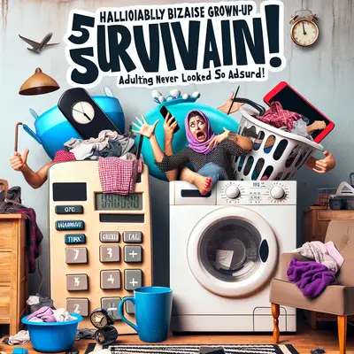 5 Hilariously Bizarre Grown-Up Survival Tips: Adulting Never Looked So Absurd!