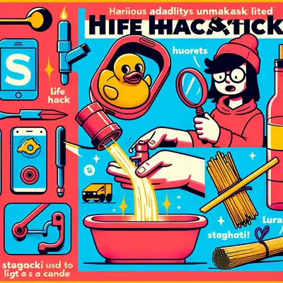 Unmasking the Life Hack Illusion: 5 Absurdly Hilarious Tips That Will Have You Rolling!