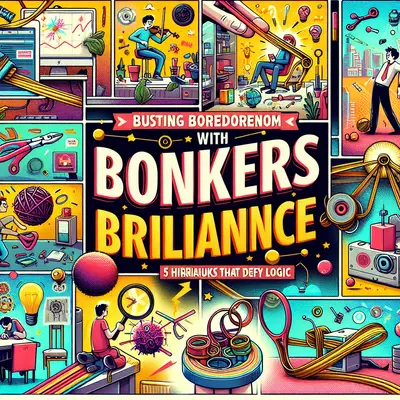 Busting Boredom with Bonkers Brilliance: 5 Hilarious Life Hacks That Defy Logic