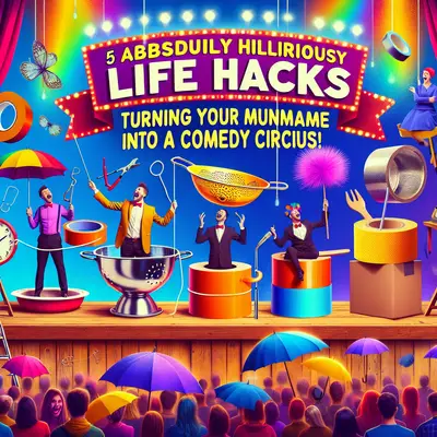 5 Absurdly Hilarious Life Hacks: Turning Your Mundane into a Comedy Circus!