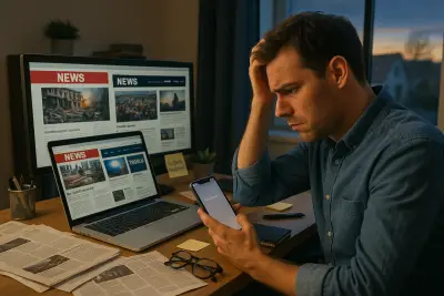 I don’t see today’s real news headlines from you yet.