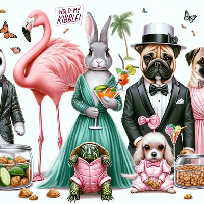 Hold My Kibble!" - 5 Times Animals Went Full-On Fashionista on Us!