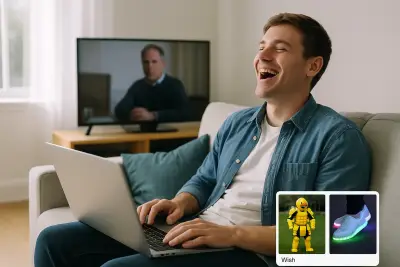 When Your Online Shopping Cart Is Funnier Than Netflix: Wish Ads Have Gone Feral