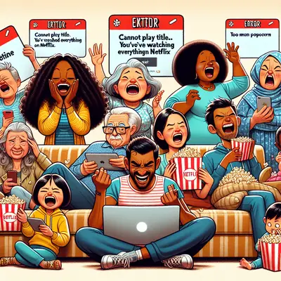 Beware of the Binge: 5 Hysterically Absurd Netflix Glitches That'll Make Your Day