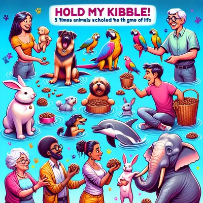 Hold My Kibble!" - 5 Times Animals Schooled Us in The Game of Life