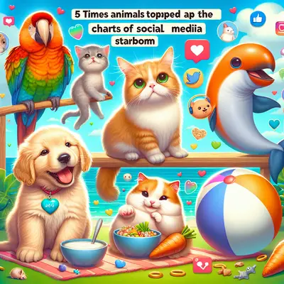 5 Times Animals Topped the Charts of Social Media Stardom