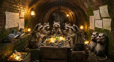 Animals Who Are Clearly Running Secret Underground Societies