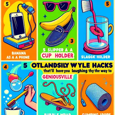 5 Outlandishly Wacky Life Hacks That'll Have You Laughing All the Way to Geniusville