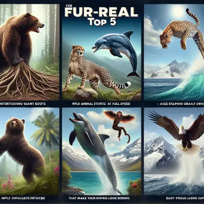 The Fur-Real Top 5: Wild Animal Stunts That Make Your Life Look Boring