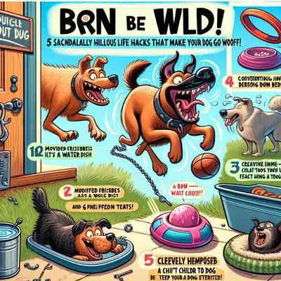 Born to Be Wild: 5 Scandalously Hilarious Life Hacks That Will Make Your Dog Go 'Woof!'