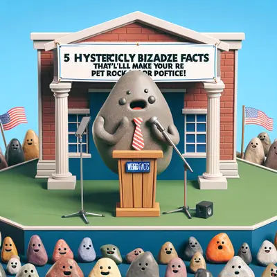 5 Hysterically Bizarre Facts That'll Make Your Pet Rock Run For Office!