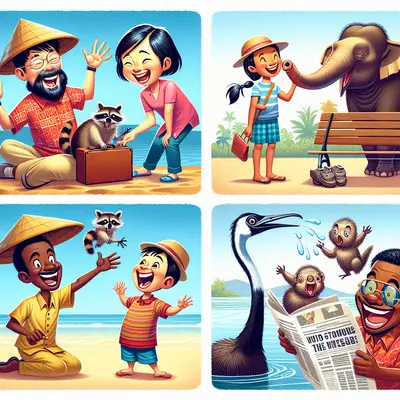 When Life Gets Hairy: 5 Hilariously Unexpected Animal Encounters That'll Make You ROAR with Laughter!