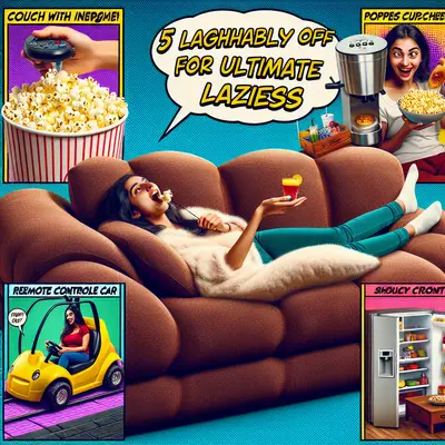 5 Absurdly Hilarious Life Hacks That Will Make Your Couch Potato Days Feel Like Comedy Central