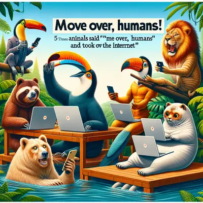 5 Times Animals Said "Move Over, Humans!" and Took Over the Internet!