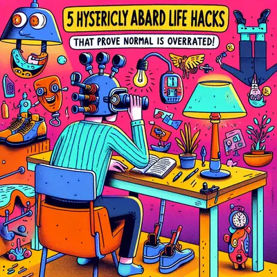 5 Hysterically Absurd Life Hacks That Prove Normal is Overrated!
