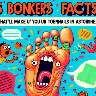 5 Bonkers Facts That'll Make Your Toenails Curl In Astonishment!