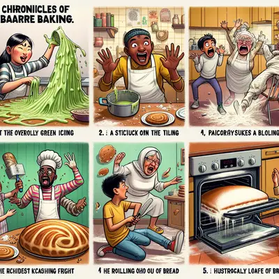 The Chronicles of Bizarre Baking: 5 Hysterically Funny Kitchen Catastrophes That'll Make You ROFL