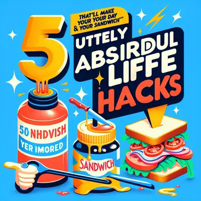 5 Utterly Absurd Life Hacks That'll Make Your Day AND Your Sandwich!