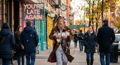 Chaotic Time Wizardry For People Who Are Always “Five Minutes Away”