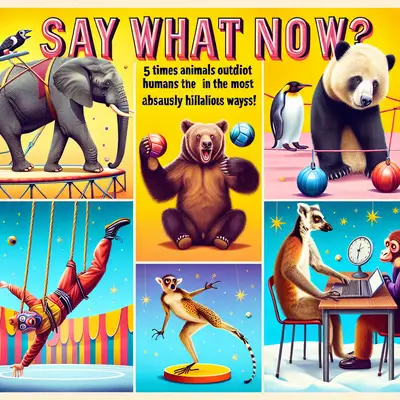 Say What Now? Five Times Animals Outdid Humans in the Most Absurdly Hilarious Ways!