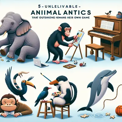 5 Unbelievable Animal Antics That Outshone Humans in Their Own Game