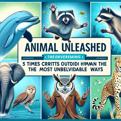 Animals Unleashed: 5 Times Critters Outdid Humans in the Most Unbelievable Ways