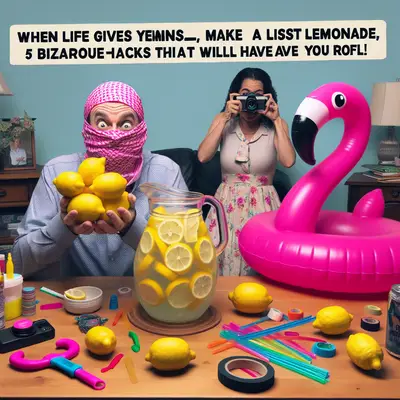 When Life Gives You Lemons, Make a Hysterical Lemonade: 5 Bizarre Life Hacks That Will Have You ROFL!